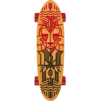Classic Cruiser Skateboard in Bamboo - Ram Design