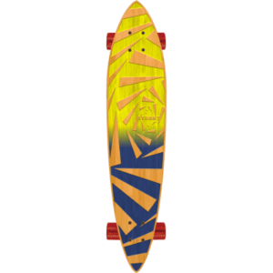 Pin Tail Cruiser Skateboard in Bamboo - Webby Design